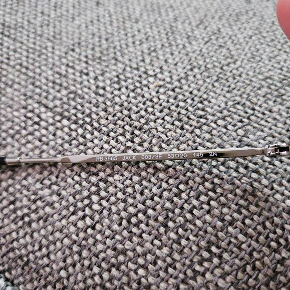 Ray-Ban Jack Sunglasses in Polished Silver - Picture 3 of 5